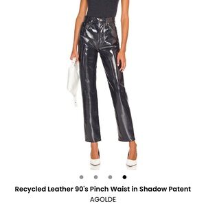 Agolde Leather Pants